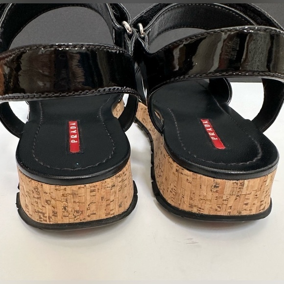 Prada Black Espadrille SANDAL - Picture 2 of 5